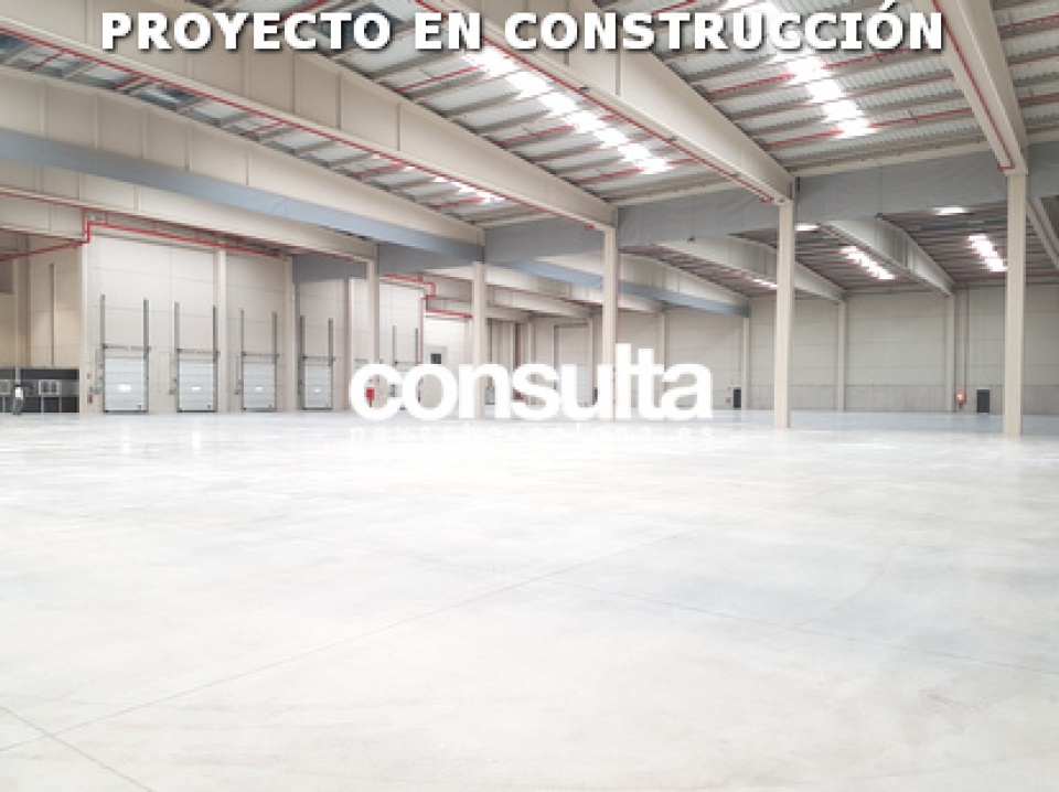 Proyecto logístico en construcción en Sabadell